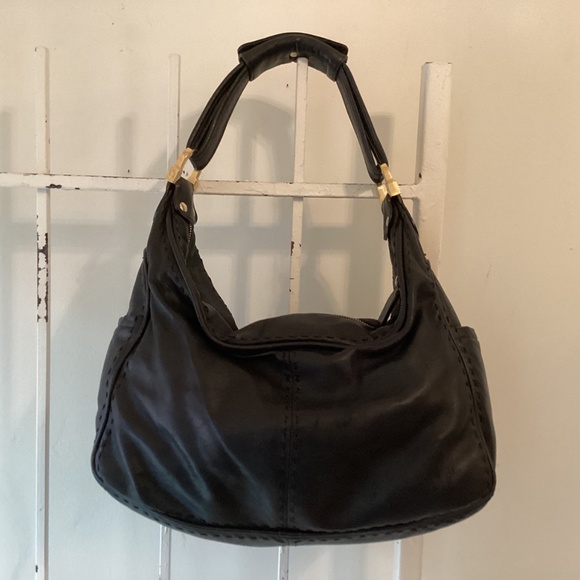 TODS black leather bag - Picture 2 of 6